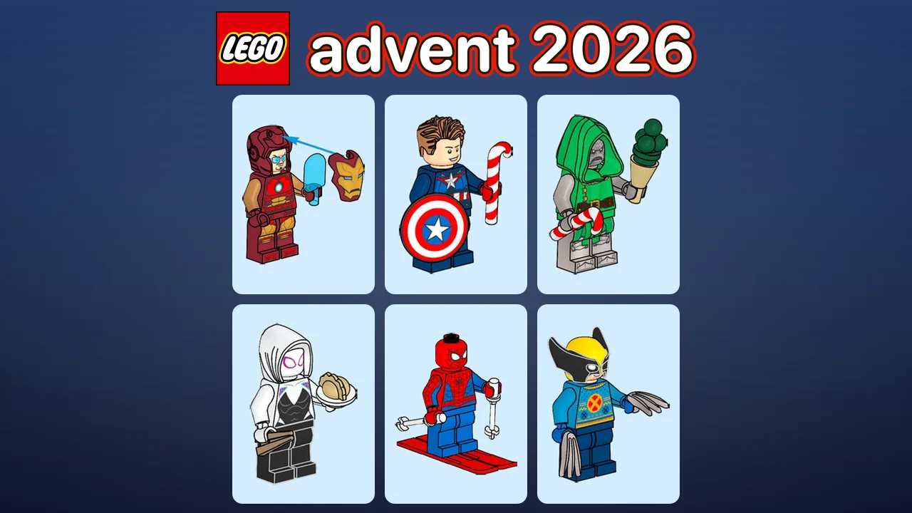 Calendario de Adviento LEGO Marvel 2026
