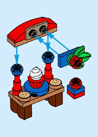 Día 20: Puesto de pasteles Calendario de Adviento LEGO Marvel 2026
