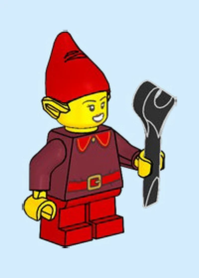 Dzień 9: Elf z kluczem LEGO City kalendarz adwentowy 2026