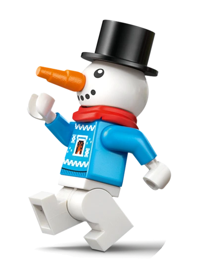 Dzień 13: Bałwan w świątecznym swetrze LEGO City kalendarz adwentowy 2026