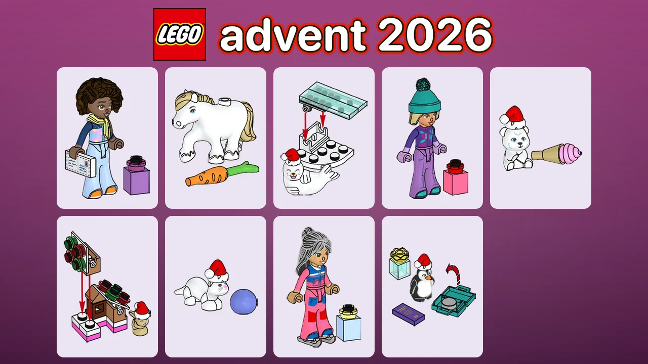 LEGO Friends kalendarz adwentowy 2026