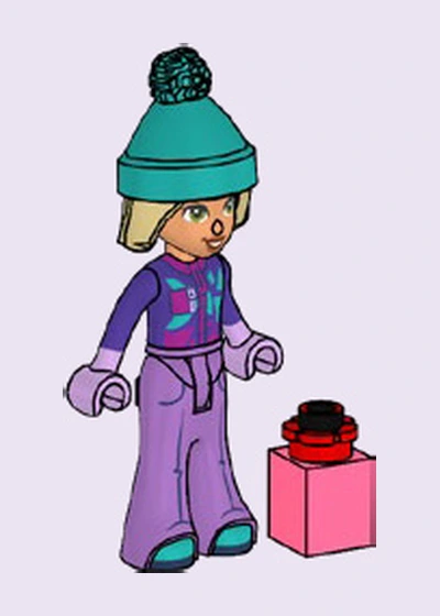Día 8: Nova con regalo Calendario de Adviento LEGO Friends 2026 Día 8: Nova con regalo Calendario de Adviento LEGO Friends 2026