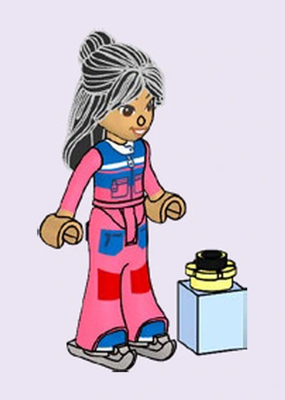 Día 17: Liann con patines y regalo Calendario de Adviento LEGO Friends 2026 Día 17: Liann con patines y regalo Calendario de Adviento LEGO Friends 2026