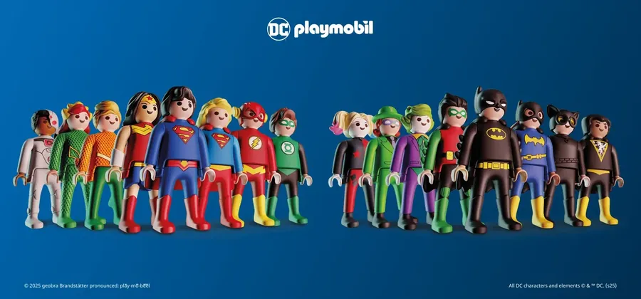 Kinder DC × Playmobil