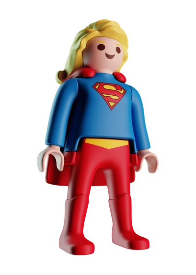 VC292 Supergirl Kinder DC × Playmobil 2025 VC292 Supergirl Kinder DC × Playmobil 2025