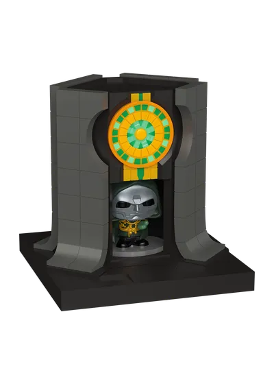 Lord Doom und Doomstadt Tower Funko Bitty Pop! Avengers: Doomsday 2026 Lord Doom und Doomstadt Tower Funko Bitty Pop! Avengers: Doomsday 2026