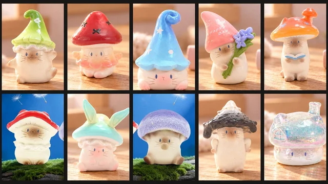 ThingsWoo Cat Cat PAI Fantasy Mushroom
