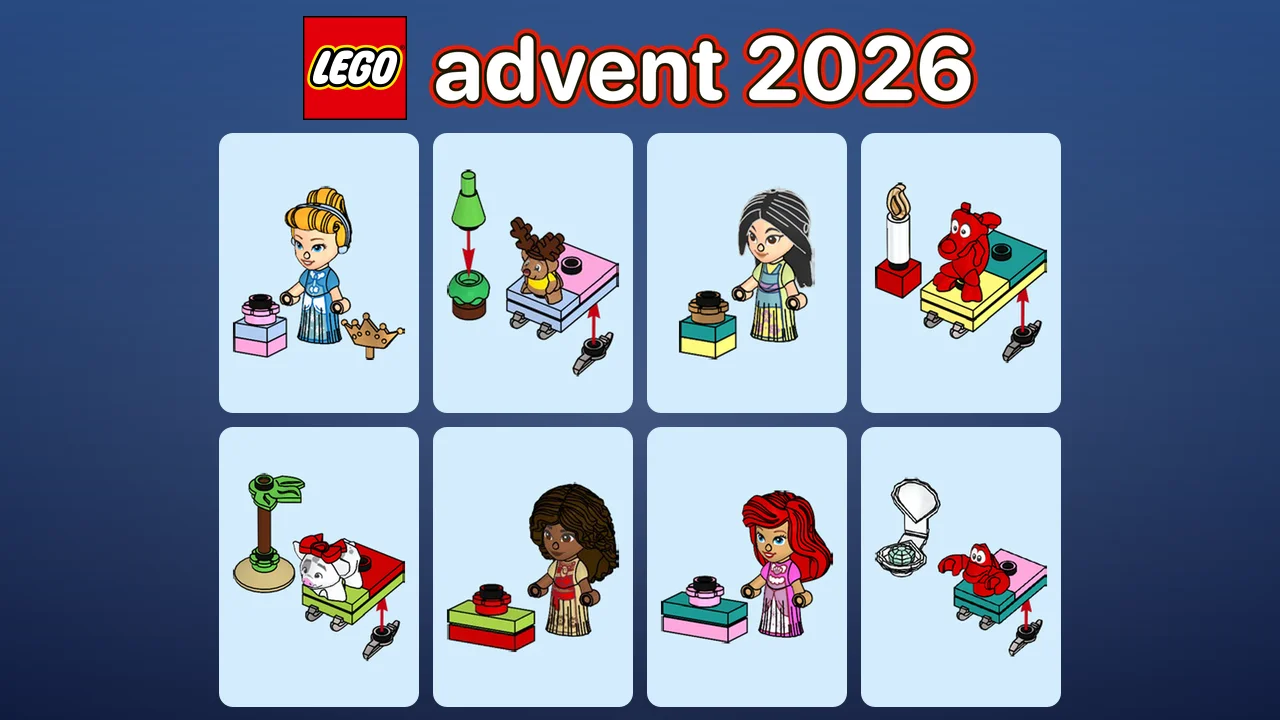 LEGO Disney Princess Adventskalender 2026