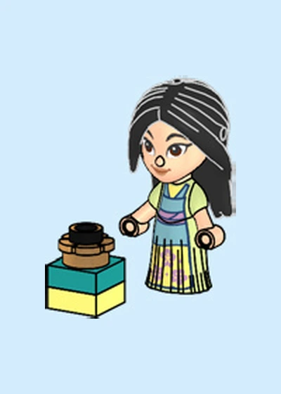 Türchen 7: Mulan mit Geschenk LEGO Disney Princess Adventskalender 2026 Türchen 7: Mulan mit Geschenk LEGO Disney Princess Adventskalender 2026