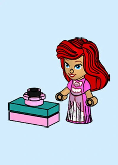 Türchen 16: Arielle mit Geschenk LEGO Disney Princess Adventskalender 2026 Türchen 16: Arielle mit Geschenk LEGO Disney Princess Adventskalender 2026
