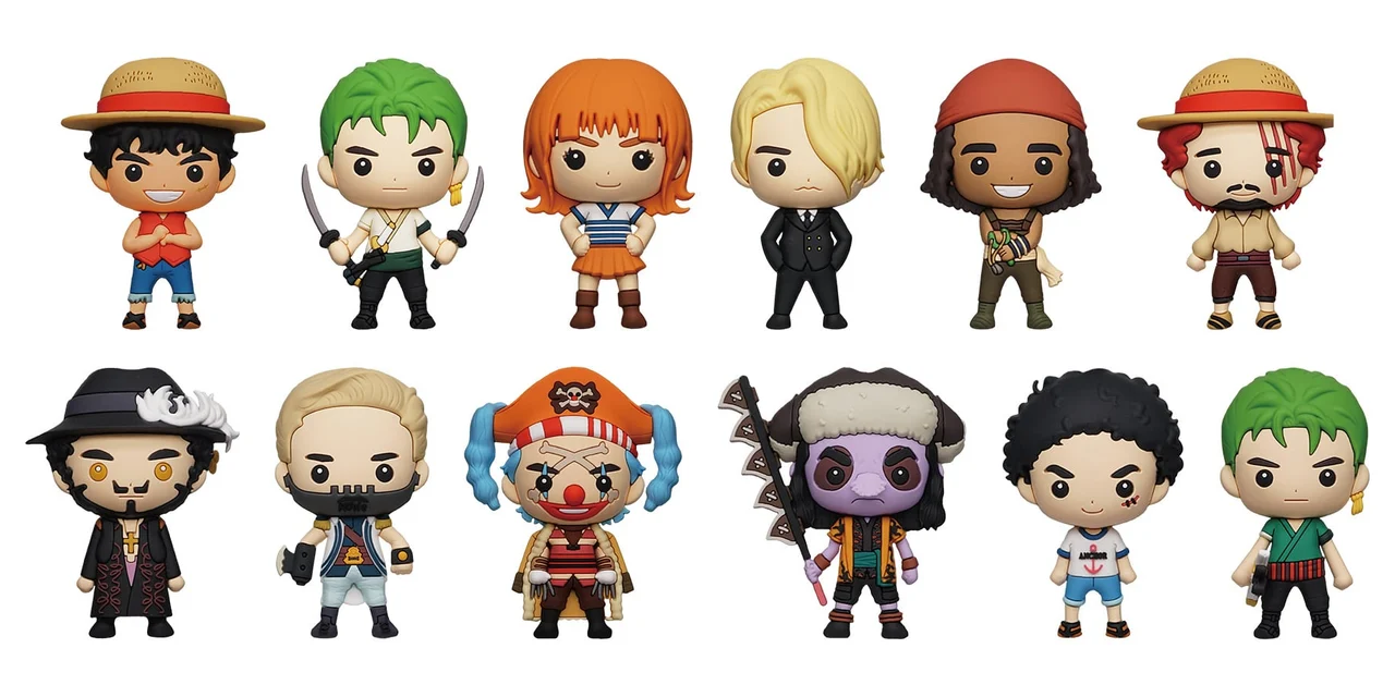 Monogram One Piece (Netflix) Bag Clips Series 1