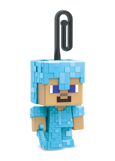 VC318 Стів у діамантовій броні (брелок) Kinder Joy Minecraft 2026 VC318 Стів у діамантовій броні (брелок) Kinder Joy Minecraft 2026