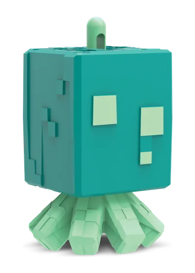 VC328 Медуза-блискавиця (брелок) Kinder Joy Minecraft 2026