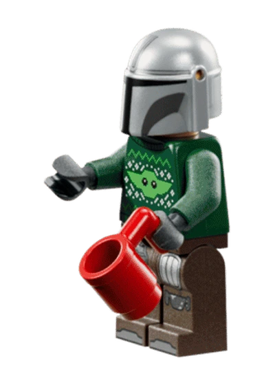 День 1 — Мандалорець у святковому светрі LEGO Star Wars Адвент-календар 2026