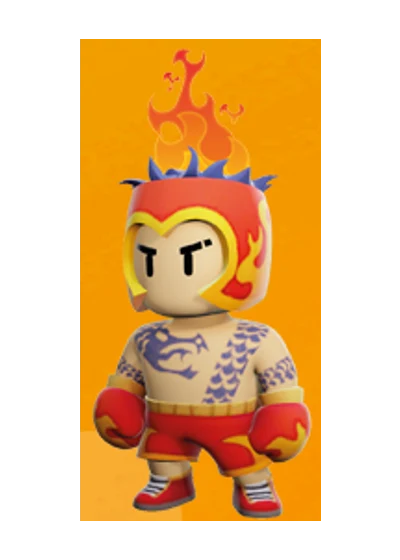 Hot Gloves McLove Stumble Guys 3D Mini Figures серія 3 2024