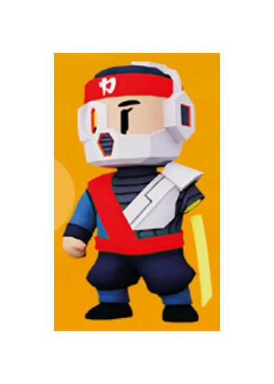 Oni Stumble Guys 3D Mini Figures серія 3 2024 Oni Stumble Guys 3D Mini Figures серія 3 2024