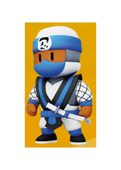 Shiro Stumble Guys 3D Mini Figures серія 3 2024 Shiro Stumble Guys 3D Mini Figures серія 3 2024