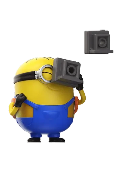 Minion con macchina fotografica
