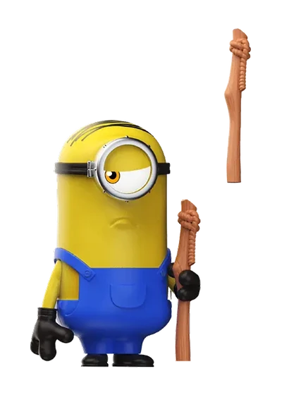 Minion con bastone