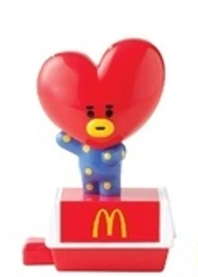 TATA McDonald's × BT21: фігурки на коробках (2023)