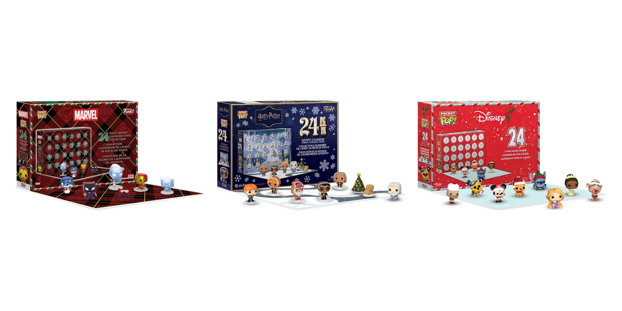 Funko Adventskalender 2026: Inhalt aller 6 Pocket- und Bitty-Kalender