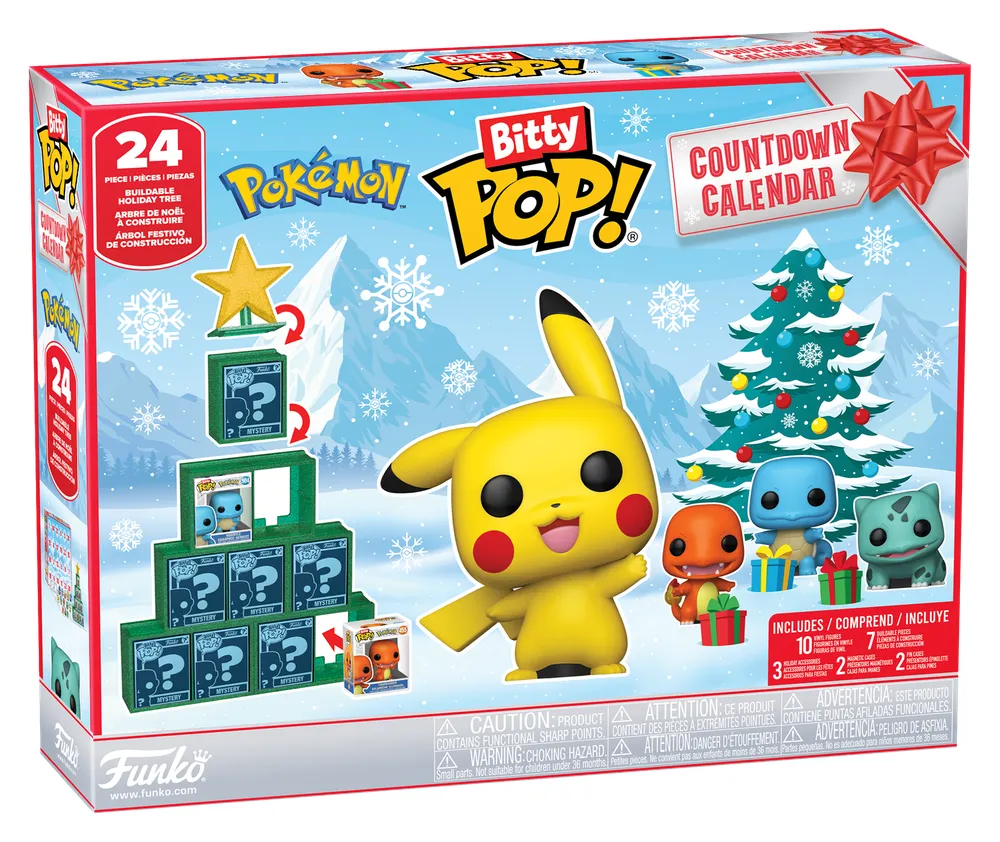 Funko Bitty Pop! Pokémon advent calendar 2026 (92307), official Funko image