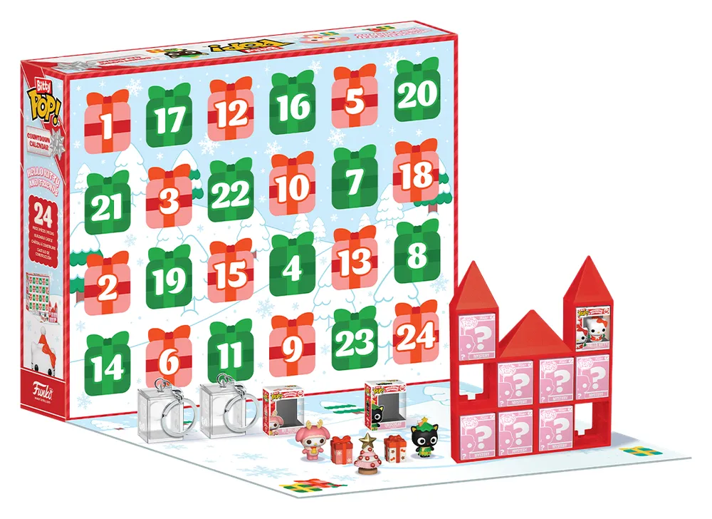 Funko Bitty Pop! Hello Kitty advent calendar 2026 (92656), official Funko image