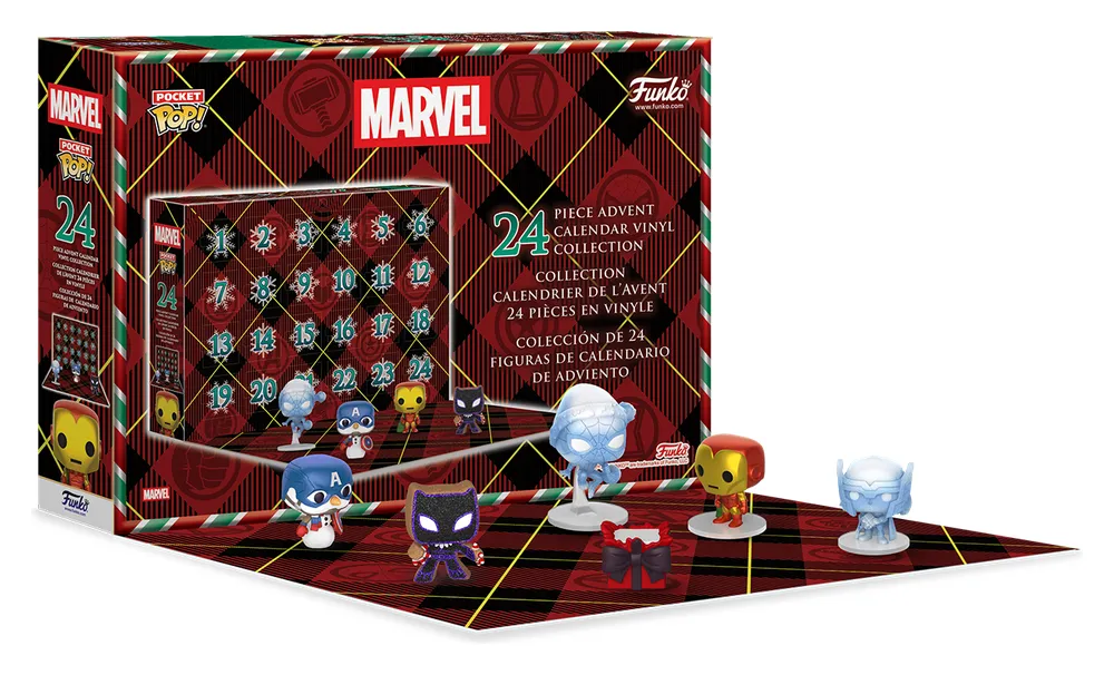 Funko Pocket Pop! Marvel advent calendar 2026 (94355), official Funko image