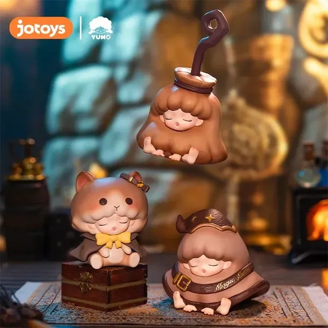 YUMO Magic Manual, niveau Novice: Flying Broomstick, Brown Cat, Beginner Magician’s Hat
